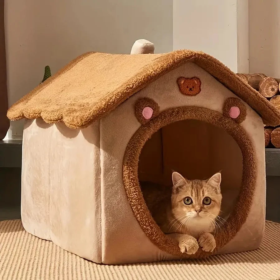 Foldable Pet House Bed - Wezoop