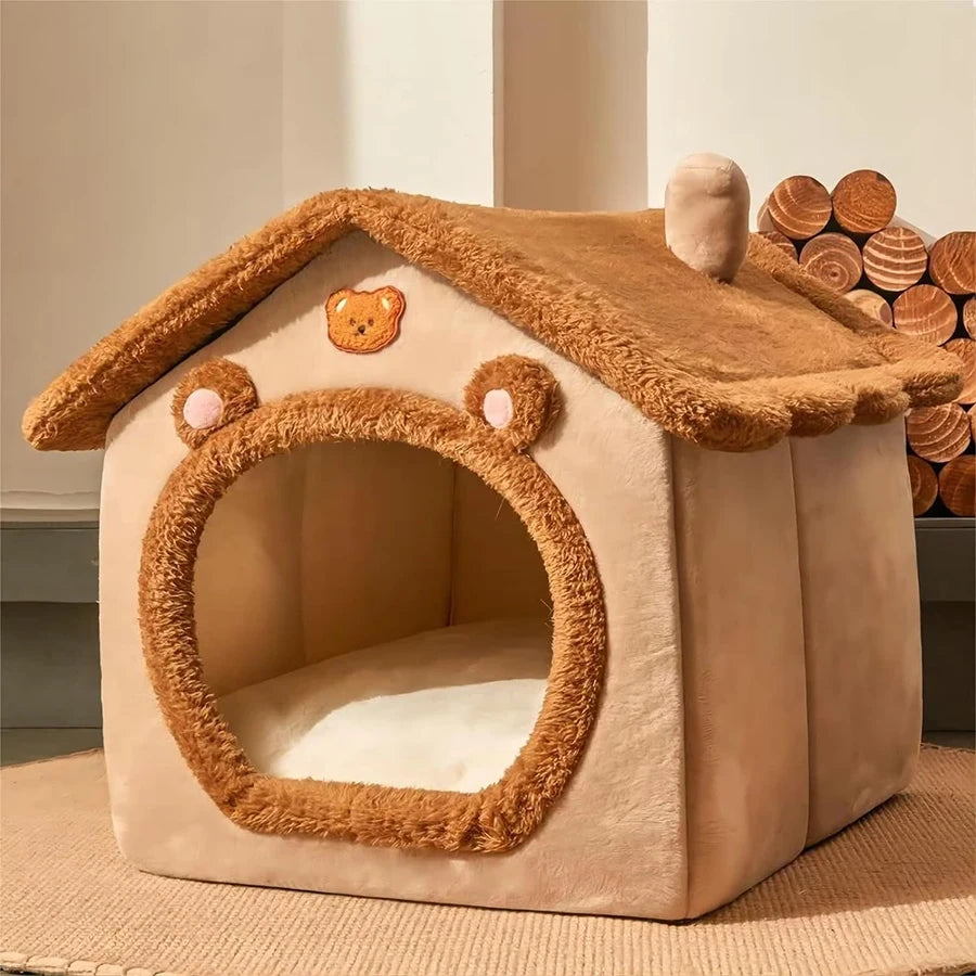 Foldable Pet House Bed - Wezoop