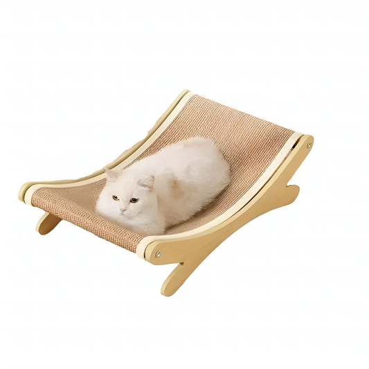 CatNook Wooden Scratching Bed & Play Pad - Wezoop